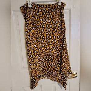 Who What Wear Midi Slip Skirt Size 14